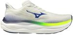 Mizuno Wave Sky 9 - Herren Laufschuh - Snow White/Surf The Web/Lightning