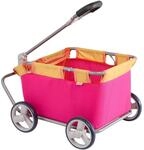 HABA Puppen-Bollerwagen Beere &ndash; Ziehwagen f&uuml;r Kleinkinder ab 2 Jahren | Stabiler