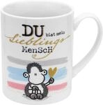 Sheepworld XL-Tasse Motiv Mensch | Riesentasse aus Porzellan, Jumbo-Tasse, 60 cl, mit