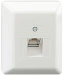 Rutenbeck UAE 8 (8) AP Anschlussdose - RJ45 Netzwerkdose Reinwei&szlig; 