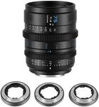 SIRUI VP-1 Vision Prime 1 T1.4 75 mm, Vollformat-Cineobjektiv mit E-Mount