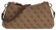 GUESS Umh&auml;ngetasche Noelle II Mini Shoulder xbody milch logo brown BS26GU15...
