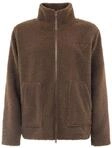 Zwillingsherz Damen Teddyjacke mit Kapuze