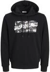 JACK & JONES Male Kapuzenpullover Logo Kapuzenpullover