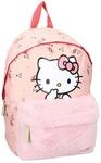 Vadobag Hello Kitty Rucksack Furry Fantasy - Kinder Rucksack rosa flauschig