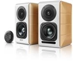 Edifier S880DB Bluetooth-Regallautsprecher System Holz/wei&szlig;