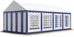 TOOLPORT Party-Zelt Festzelt 4x8 m Garten-Pavillon -Zelt PVC Plane 700 N in