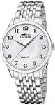 Lotus Herrenuhr Analog aus Edelstahl 316L | Quarzuhr, Widerstandsf&auml;higes