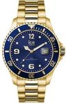 Ice-Watch - ICE steel Gold blue - Gold Uhr mit Metallarmband