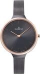DUGENA Damen-Armbanduhr, 4461046, Alva, Quarz, graues Zifferblatt,...