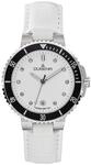 Dugena Damen-Armbanduhr 4461099 Lady Diver, Quarz, Wei&szlig;, Edelstahl,...