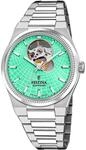 Festina Swiss Made Uhr Automatik Damen aus Edelstahl 316l Silberfarben 