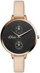 s.Oliver Damen Analog Quarz Armbanduhr