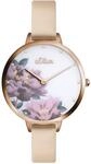 s.Oliver Damen Analog Quarz Armbanduhr