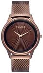 Police Unisex ErwachseneArmbanduhr Analog Quarz Edelstahl PL15524JSBN.12MM