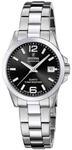 Festina Swiss Made Damenuhr Analog aus Edelstahl 316l Silberfarben | Quarzwerk,
