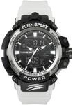 Plein Sport Herren-Armbanduhr Analog Digital Quarz Silikon