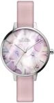 s.Oliver Damen Analog Quarz Armbanduhr mit Edelstahlarmband
