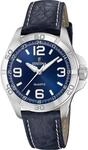 Festina Analoge Herrenuhr Lederarmband &ndash; Quarzwerk Herrenarmbanduhr - Analog -