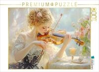 Puzzle &middot; Romantische Impressionen aus dem 19. Jahrhundert | Sie spielt Violine...