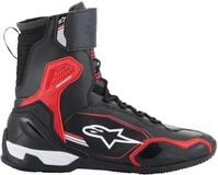 Alpinestars Superfaster Motorradschuhe, schwarz/rot/wei&szlig;, 12