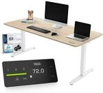 Yaasa Desk Pro 180x80cm, Schreibtisch h&ouml;henverstellbar f&uuml;r B&uuml;ro Homeoffice 
