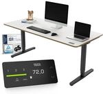 Yaasa Desk Pro 180x80cm, h&ouml;henverstellbarer Schreibtisch abgerundete Platte 