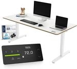 Yaasa Desk Pro 180x80cm, h&ouml;henverstellbarer Schreibtisch abgerundete Platte