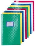 Herlitz 5204003 Heftschoner DIN A4, gepr&auml;gt (Bast), PP, sortiert