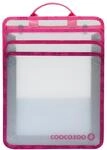 coocazoo Faltbare Heftbox, Berry, rosa-pink-lila, mit Tragegriff, platzsparend mit