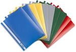 Oxford Schnellhefter A4, aus Kunststoff, farbig sortiert, 10er Pack