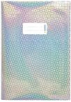 HERMA 19473 Heftumschl&auml;ge A4 Glamour Silber, 10 St&uuml;ck, Hefth&uuml;llen mit