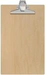 MAUL Klemmbrett A4 Holz MAULtilia braun Hochformat starke Stahlklemme |...