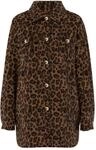 PIECES Damen Pcsaga Leo Shacket Noos Pcsaga Leo Shacket Noos (1er Pack)