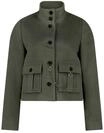 Cartoon Damen Casual-Jacke mit aufgesetzten Taschen