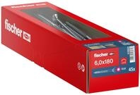 fischer Spanplattenschraube PowerFast II 6,0 x 180 Senkkopf TX30 gvz 45 ST 