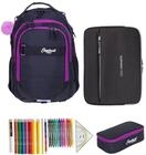 Elephant Schulrucksack Hero 4 Teile Set 13015 Tiff Lila +rmlv | Schulrucksackset