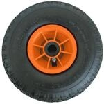 TRUTZHOLM Sackkarrenrad 260x85 mm 3.00-4 Nabenl&auml;nge 75 mm Luftrad Ersatzrad