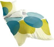 Bierbaum Bettw&auml;sche 6155, Mako-Satin, Designed in Germany, petrol 20, 135x200 +