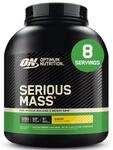 Optimum Nutrition Serious Mass Weight Gainer Pulver, Geschmack Banane, 2.73kg, 8