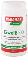 Megamax Eiweiss Schoko 400 g | Molkenprotein + Milcheiwei&szlig; F&uuml;r Muskelaufbau...