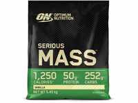Optimum Nutrition Serious Mass hochkalorisches Proteinpulver für Masseaufbau mit 25