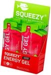 Squeezy Energy Gel Box Cola+Koffein (12x 33g) &ndash; Sport Gel f&uuml;r Ausdauer, schnelle &