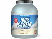 Body Attack 100% Casein Protein Vanilla Cream, 1er Pack (1 x 1.8 kg)