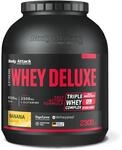 Body Attack Extreme Whey Deluxe - Banana Cream, 2,3 kg - Made in Germany -