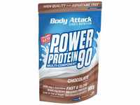 Body Attack Power Protein 90, Schoko, 500g Beutel