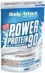 Body Attack POWER PROTEIN 90 - Stracciatella - 500g Beutel - Mehrkomponenten...