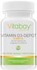 Vitabay - Vitamin D3 Depot 5000 I.E. - 500 Vegane Tabletten - Vitamin D 5000