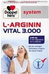 Doppelherz system L-ARGININ VITAL 3.000 &ndash; 750 mg L-Arginin pro Kapsel &ndash; F&uuml;r den