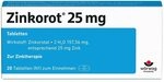 Zinkorot 25 Tabletten: Hochdosierte Zink Tabletten mit 25mg Zinkorotat pro Tablette,